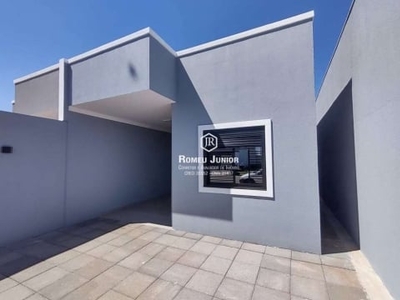 Casa com 3 quartos à venda no santa felicidade, cascavel , 100 m2 por r$ 435.000