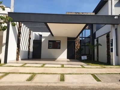 Casa em condomínio fechado com 3 quartos à venda no jardim park real, indaiatuba , 105 m2 por r$ 765.000