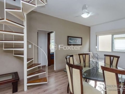 Cobertura com 2 quartos à venda na rua santa flora, nonoai, porto alegre, 115 m2 por r$ 395.000