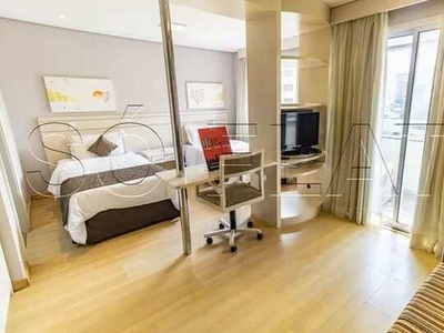 Flat Saint Charbel com 37m², 1 dormitório e 1 vaga disponível para locação no Jd Paulista