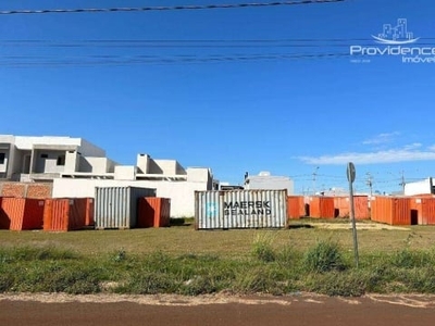 Terreno à venda, 301 m² por r$ 329.000,00 - tropical iii - cascavel/pr