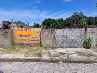 Terreno à venda na rua luiz rodrigues, 700, balneário campos eliseos, itanhaém por r$ 100.000