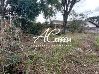 Terreno à venda no bairro vista alegre - curitiba/pr