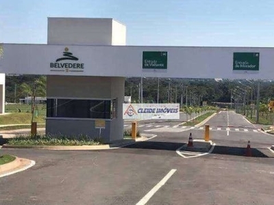 Terreno à venda, 300 m² por r$ 355.000,00 - condomínio belvedere ii - cuiabá/mt