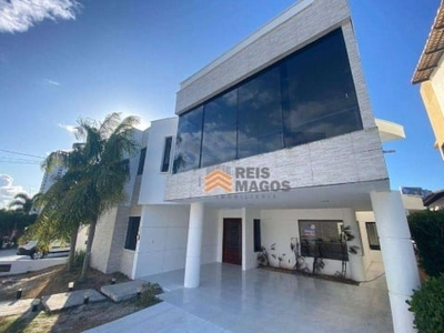 Casa com 4 dormitórios para alugar, 350 m² por r$ 6.700,00/mês - ponta negra - natal/rn