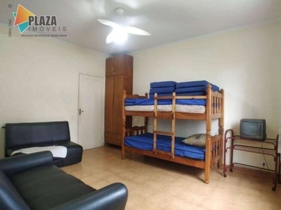 Kitnet com 1 dormitório à venda, 31 m² por r$ 190.000,00 - boqueirão - praia grande/sp