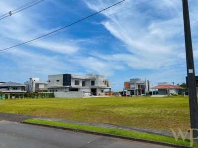 Terreno em condomínio fechado à venda na estrada blumenau, 328, vila nova, joinville por r$ 570.000