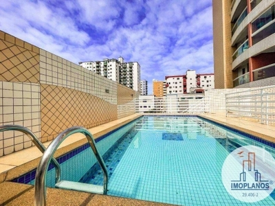 Apartamento à venda, 80 m² por r$ 595.000,00 - canto do forte - praia grande/sp