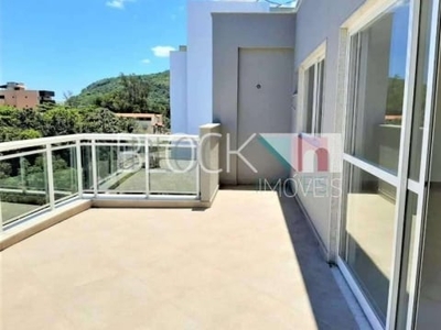 Cobertura com 3 quartos à venda na rua e-w, 80, recreio dos bandeirantes, rio de janeiro, 180 m2 por r$ 890.000