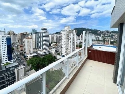 Cobertura duplex 4 dormitórios ( 2 suítes ) vista panorâmica centro florianópolis codigo: 32468