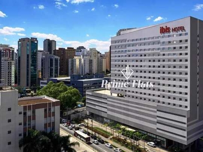 Flat disponível para venda no Ibis Ibirapuera na Vila Nova Conceição, com 16m², 1 dormitór