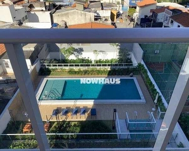 Apartamento com 2 dormitórios para alugar, 65 m² por R$ 4.900,00/mês - Brooklin - São Paul