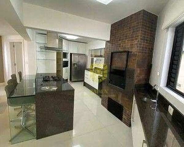 Apartamento com 3 dormitórios para alugar, 300 m² por R$ 10.000,00/mês - Frente Mar - Baln