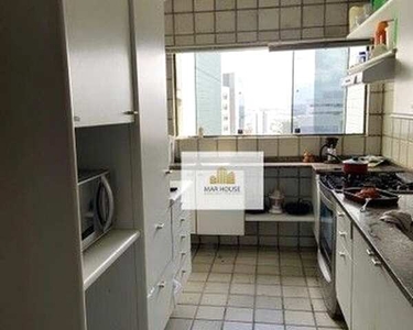 Apartamento com 5 dormitórios para alugar, 336 m² por R$ 8.500,00/mês - Boa Viagem - Recif