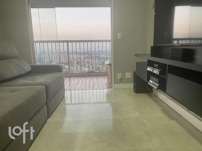 Apartamento à venda em Morumbi com 61 m², 2 quartos, 1 suíte, 2 vagas