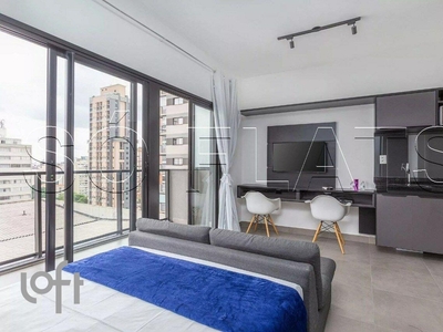 Apartamento à venda em Pinheiros com 31 m², 1 quarto, 1 suíte, 1 vaga