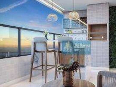 Apartamento com 2 dormitórios à venda, 72 m² por R$ 38.000,00 - Maracanã - Praia Grande/SP