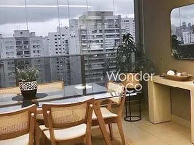 Apartamento com 2 dormitórios para alugar, 84 m² por R$ 14.200,00/mês - Brooklin Paulista