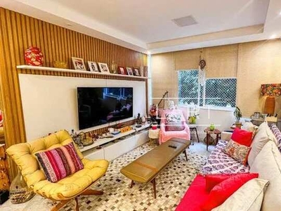 Apartamento com 3 dormitórios para alugar, 105 m² por R$ 13.675,00/mês - Leblon - Rio de J