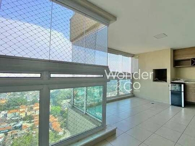 Apartamento com 3 dormitórios para alugar, 155 m² por R$ 12.899,00/mês - Parque Colonial