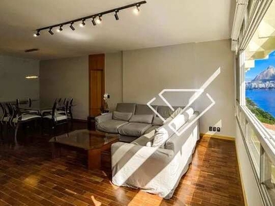 Apartamento com 4 quartos para alugar, 137 m² por R$ 17.788/mês - Lagoa - Rio de Janeiro/R