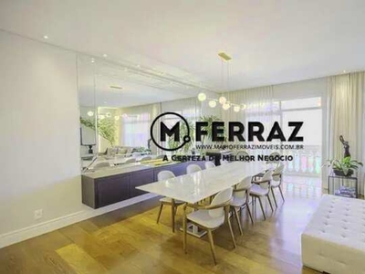 Apartamento fantástico de 215m², 3 dormitórios em frente ao Clube Pinheiros