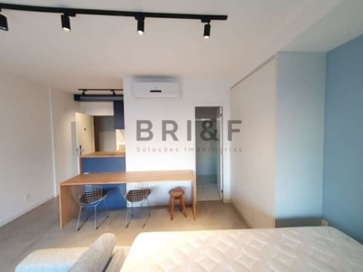 Apartamento para locação 1 suíte, 1 vaga, 1 banheiro, 41m , brooklin paulista, são paulo,sp