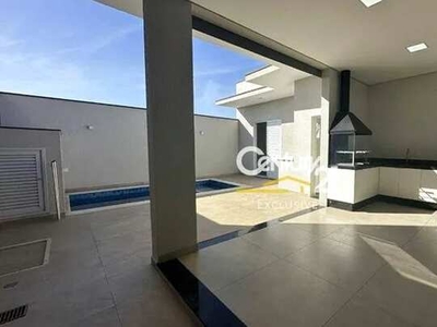 Casa com 3 dormitórios para alugar, 218 m² por R$ 13.764,75/mês - Condomínio Dona Lucilla