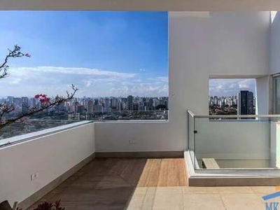 Cobertura Duplex 100m² Locação Brooklin Paulita São Paulo Vista Espetacular