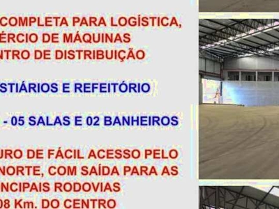 GALPÃO INDUSTRIAL PARA ALUGAR COM 2.000 METROS. NOVO, NA RODOVIA FERNÃO DIAS, PRÓXIMO A VI