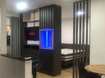 Studio com 1 dormitório para alugar, 44 m² por r$ 2.860,00/mês - jardim américa - sorocaba/sp