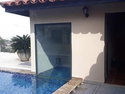 Tamboré 01 | casa estilo toscana | 3 suítes | sauna | piscina