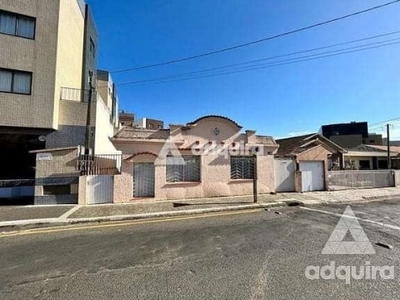 Terreno à venda e locação 336m², centro, ponta grossa - pr