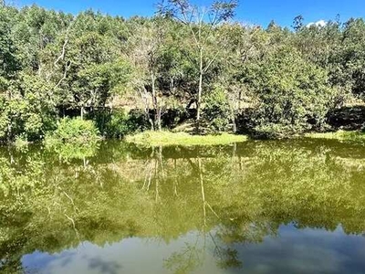 Terreno em área rural com acesso privativo para lago com pesca esportiva