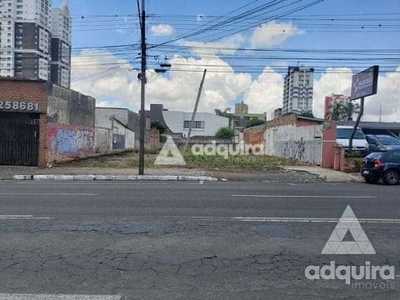 Terreno para locação 577m², centro, ponta grossa - pr