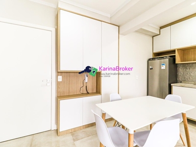 Apartamento para venda em São Paulo / SP, Santa Efigênia, 1 dormitório, 1 banheiro, 1 garagem, mobilia inclusa, construido em 2018