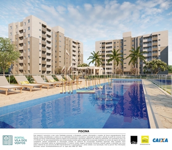Apartamento em Baleia, São Pedro da Aldeia/RJ de 52m² 2 quartos à venda por R$ 254.272,00