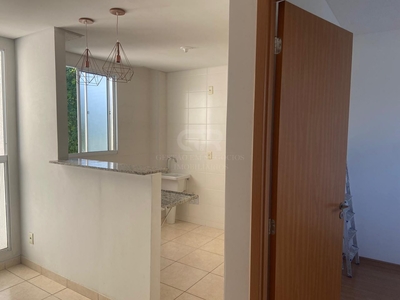 Apartamento em Pousada Del Rey (São Benedito), Santa Luzia/MG de 50m² 2 quartos para locação R$ 600,00/mes