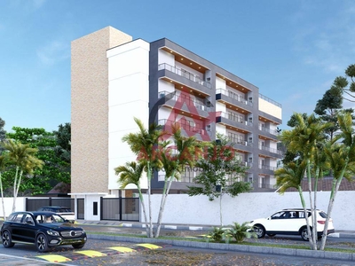 Apartamento em Sertão do Perequê Mirim, Ubatuba/SP de 73m² 2 quartos à venda por R$ 496.000,00