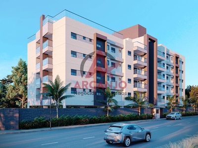 Apartamento em Sertão do Perequê Mirim, Ubatuba/SP de 74m² 2 quartos à venda por R$ 493.453,00