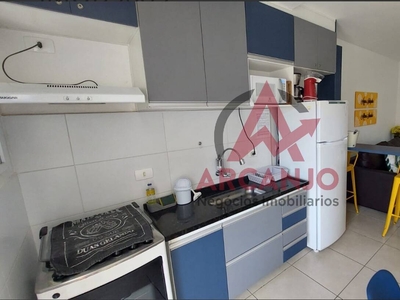 Apartamento em Sertão do Perequê Mirim, Ubatuba/SP de 79m² 2 quartos à venda por R$ 534.000,00