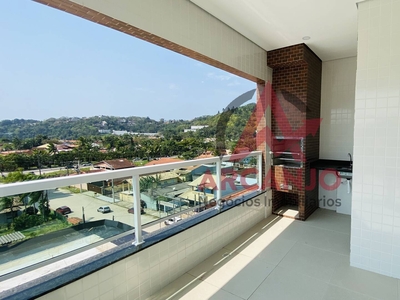 Penthouse em Sertão do Perequê Mirim, Ubatuba/SP de 98m² 3 quartos à venda por R$ 1.149.000,00