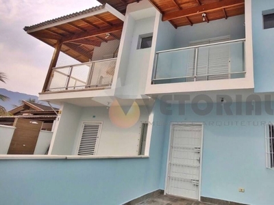 Sobrado em Massaguaçu, Caraguatatuba/SP de 105m² 2 quartos à venda por R$ 449.000,00