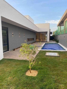 Casa em Condomínio com 4 quartos à venda no bairro Residencial Goiânia Golfe Clube, 288m²