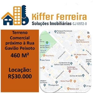 Terreno em Icaraí, Niterói/RJ de 0m² para locação R$ 30.000,00/mes