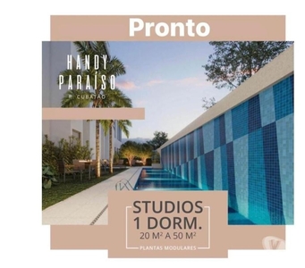 PRONTO NOVO Studio no PARAISO , unidade 77 studio 21 m2 s
