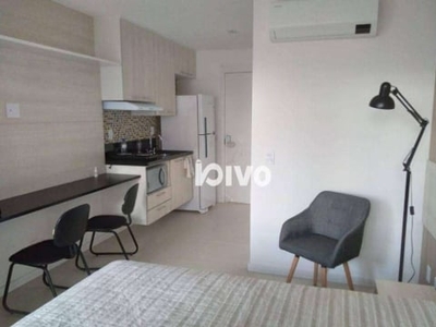 Studio com 1 quarto e sem vaga para alugar, 27 m² pacote por r$ 3.209/mês - mirandópolis