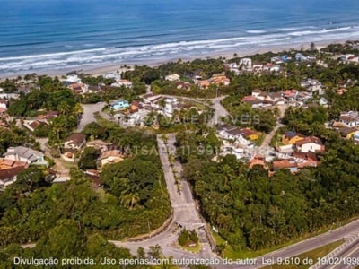 Terreno à venda na rua aprovada 810, 06, condomínio costa do sol, bertioga por r$ 2.300.000