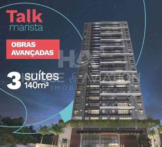Apartamento com 3 quartos à venda no bairro Setor Marista, 140m²