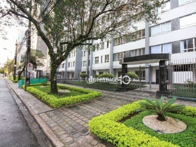 Apartamento com 4 dormitórios para alugar, 142 m² por r$ 4.755,55/mês - batel - curitiba/pr